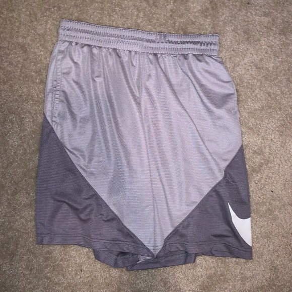 Nike 2 tone grey Athletic Shorts